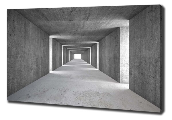 Foto obraz na plátně Betonový tunel oc-73367796