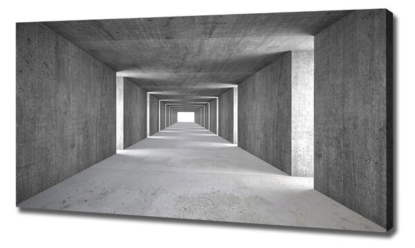 Foto obraz na plátně Betonový tunel oc-73367796