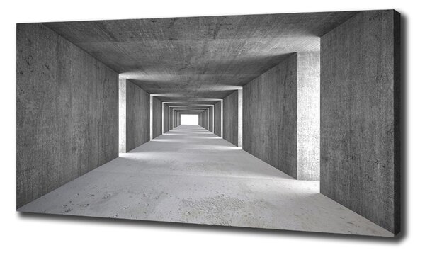 Foto obraz na plátně Betonový tunel oc-73367796