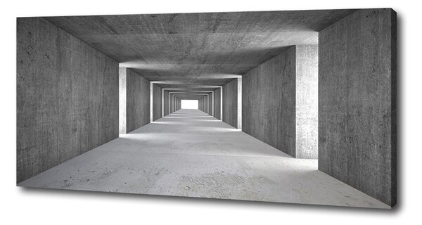 Foto obraz na plátně Betonový tunel oc-73367796