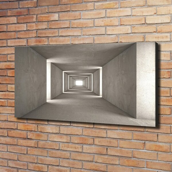 Foto obraz na plátně Betonový tunel oc-73368575