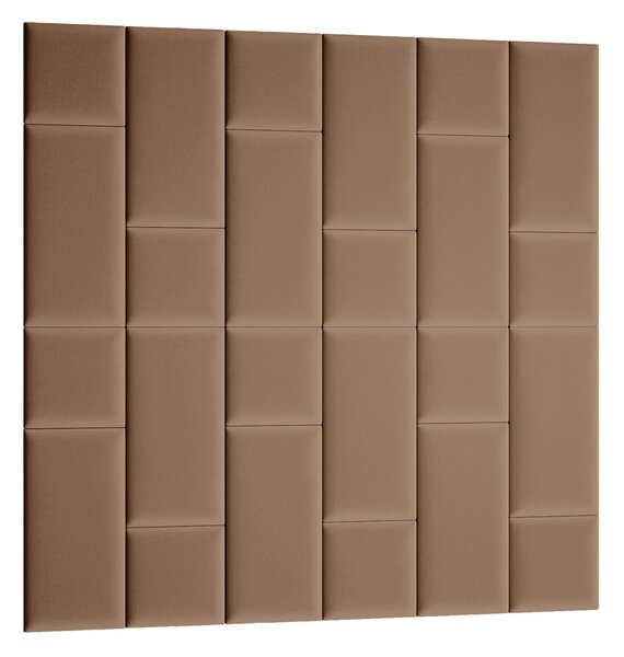Set panelů na zeď 180x180 VALERIO - světle hnědý