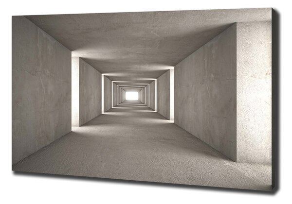 Foto obraz na plátně Betonový tunel oc-73368575