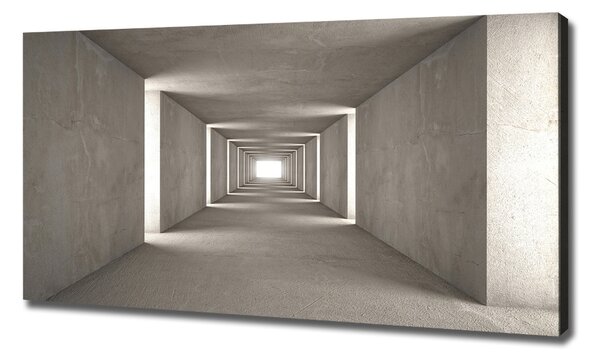 Foto obraz na plátně Betonový tunel oc-73368575