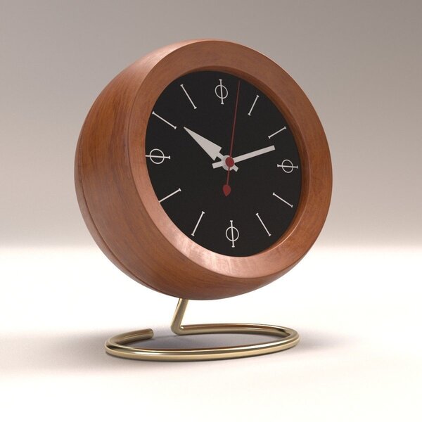 Vitra designové stolní hodiny Chronopak