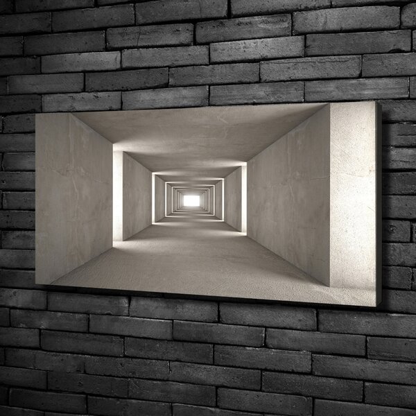 Foto obraz na plátně Betonový tunel oc-73368575