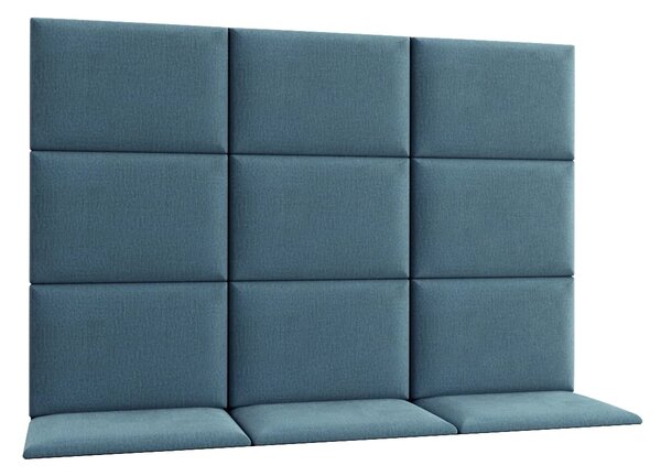 Set čalouněných panelů 180x120 VALERIO - světle modrý