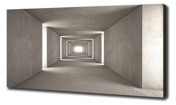 Foto obraz na plátně Betonový tunel oc-73368575