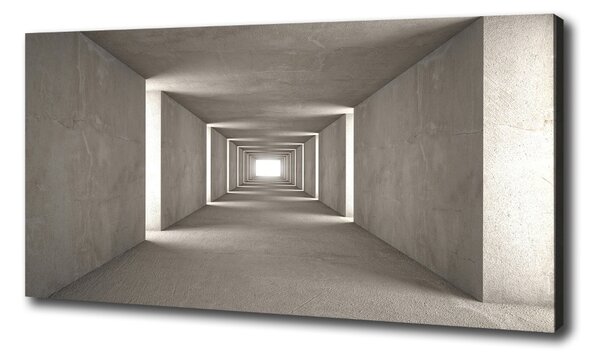 Foto obraz na plátně Betonový tunel oc-73368575