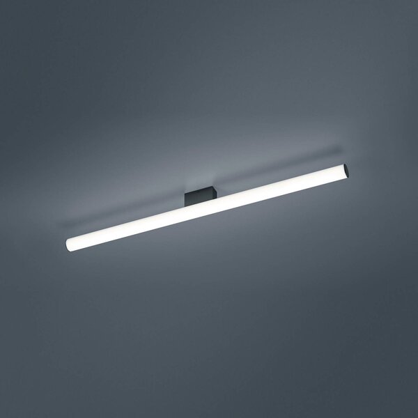 Helestra Loom LED osvětlení zrcadla černá 90 cm, Bílá / opál, Koupelna, Plast, Moderní