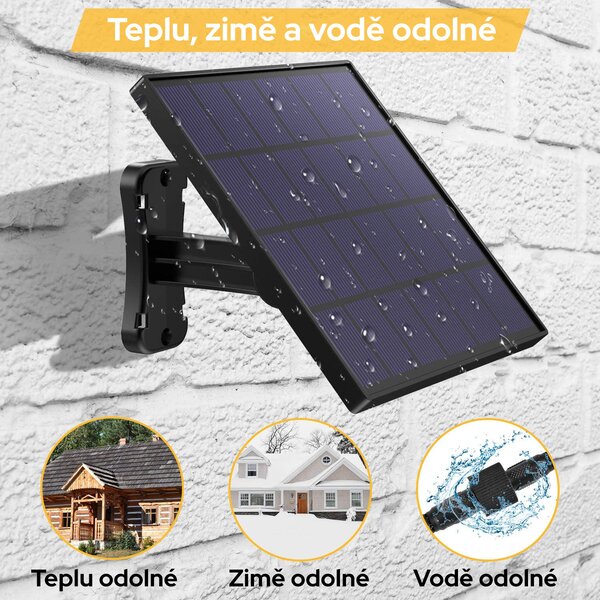 LEDSolar 12 solární závěsná lampa na zahradu s dálkovým ovládáním, iPRO, 8W, studené světlo