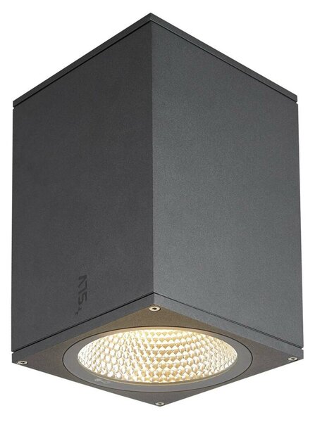 BIG WHITE SLV ENOLA SQUARE L Outdoor, stropní LED svítidlo, antracitové, CCT 3000/4000K 1003439
