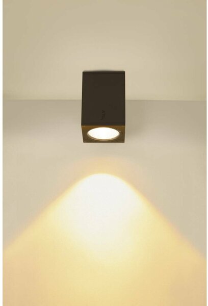 BIG WHITE SLV ENOLA SQUARE M Outdoor, stropní LED svítidlo, antracitové 1003421