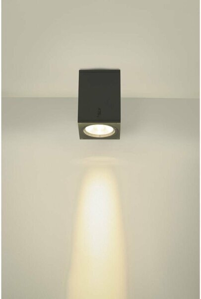 BIG WHITE SLV ENOLA SQUARE M Outdoor, stropní LED svítidlo, antracitové 1003421