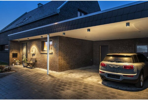 BIG WHITE SLV ENOLA SQUARE M Outdoor, stropní LED svítidlo, antracitové 1003421