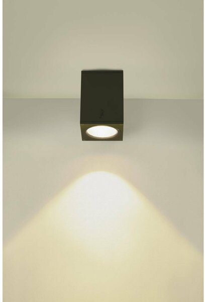 BIG WHITE SLV ENOLA SQUARE M Outdoor, stropní LED svítidlo, antracitové 1003421