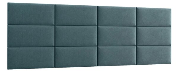 Set čalouněných panelů 240x90 VALERIO - světle modrý