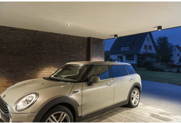 BIG WHITE SLV ENOLA SQUARE M Outdoor, stropní LED svítidlo, antracitové 1003421