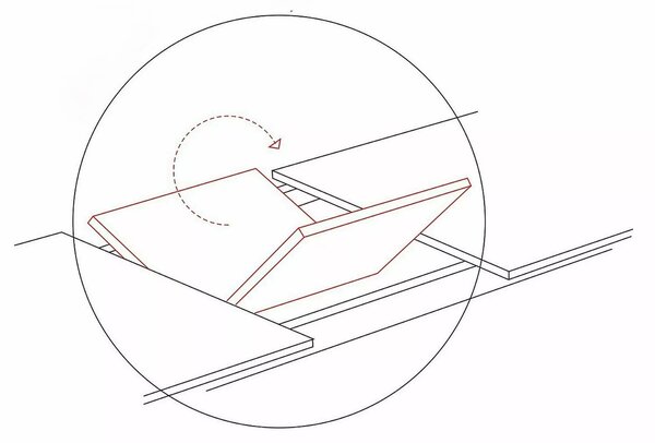 Signal Jídelní rozkládací stůl Porto 120/160 cm keramika šedý/černý