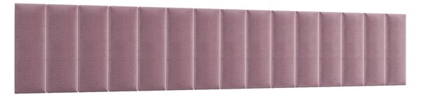 Set čalouněných nástěnných panelů 300x60 VALERIO - růžový