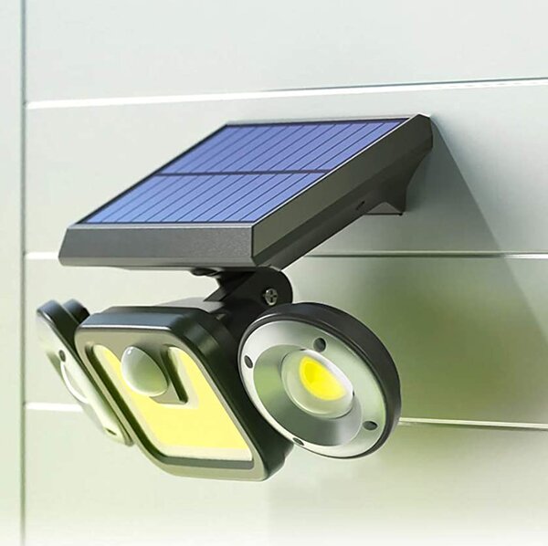 LEDSolar 83 COB venkovní světlo, bezdrátové, 5W, studené sv