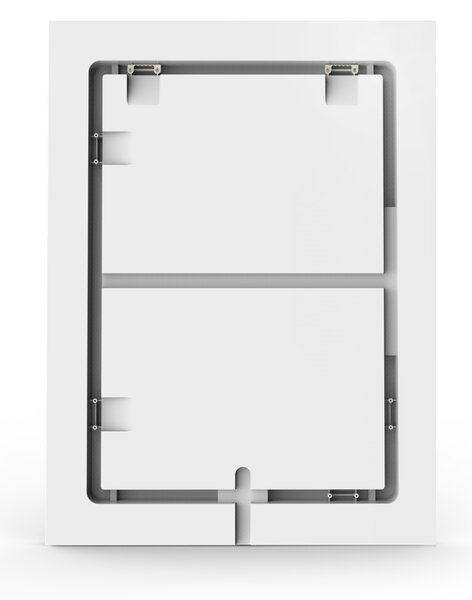 Nemlžící koupelnové zrcadlo s LED osvětlením na výšku 80x60 cm KZ2