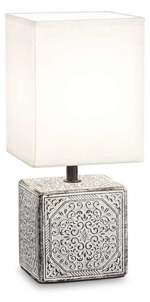 Stolní lampa Ideal Lux Kali´-1 TL1 245348 E14 1x40W IP20 hranatá šedá