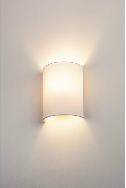 BIG WHITE SLV FENDA Basis nástěnné svítidlo, E27, bílé, bez stínítka, max. 40W 1001272