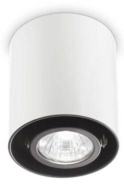 Stropní bodové svítidlo Ideal Lux Mood PL1 D09 Round Nero 243924 GU10 1x28W 9cm kulaté černé