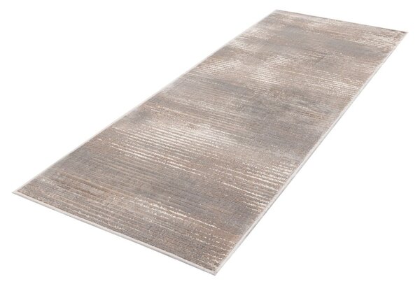 Běhoun šedobéžový 80x250 cm Soft Gik P – FD