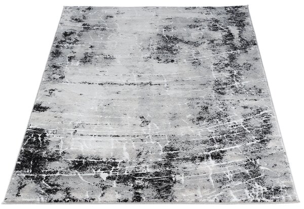 Obdélníkový koberec 80x150 cm LEONTIUS - šedý