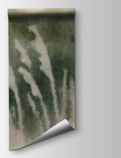 Fototapeta Malba stromů a trávy, Přírodní fototapety, Populární fototapety - Tapeko.co.cz