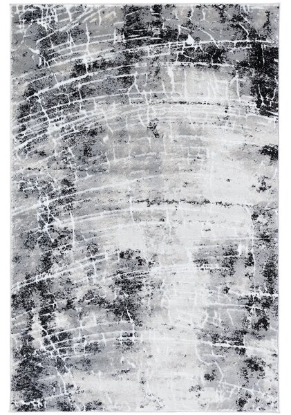 Obdélníkový koberec 80x150 cm LEONTIUS - šedý