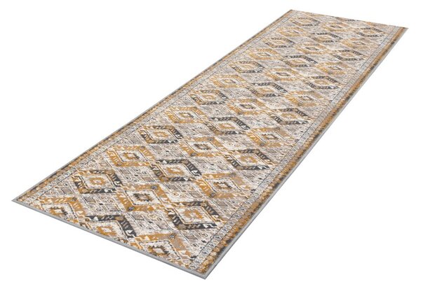 Béžový běhoun 80x300 cm Soft Eman – FD