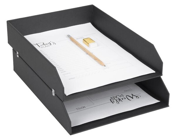 Kartonové organizéry na dokumenty v sadě 2 ks Hakan – Bigso Box of Sweden