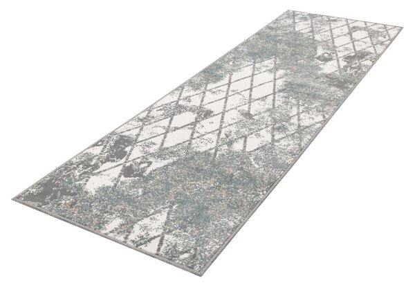 Běhoun šedomodrý 80x300 cm Sensi Gepi – FD
