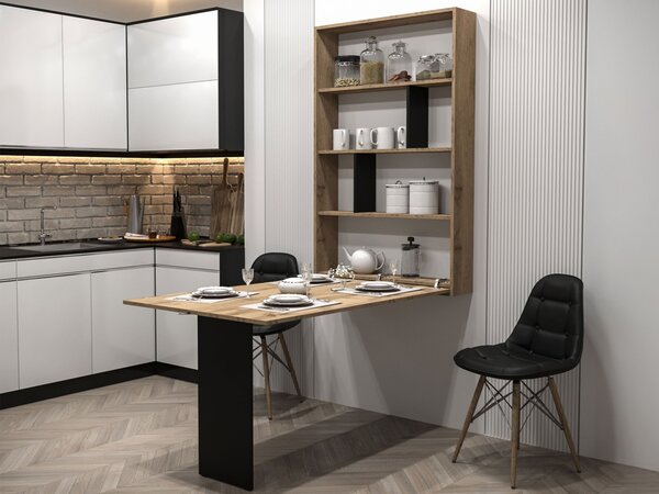 Moderní nástěnný stůl Eden, Barva: dub cremova 5903211474651