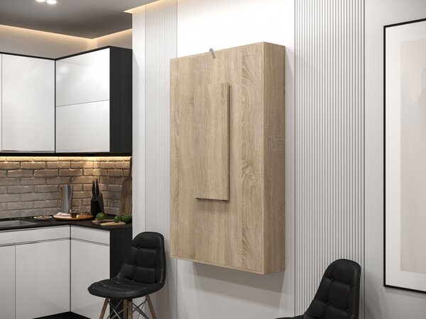 Moderní nástěnný stůl Eden, Barva: dub cremova 5903211474651