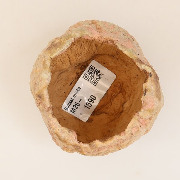 E-bonsai Keramická Skořápka 5 x 5 x 6 cm růžová