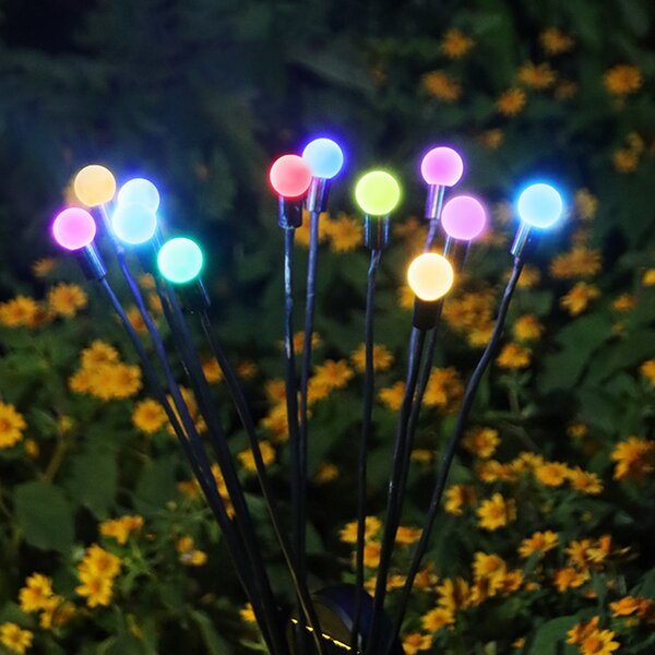 LEDSolar venkovní světlo Světluška multicolor 2 ks, bezdrátové, iPRO, 1W, multicolor barva