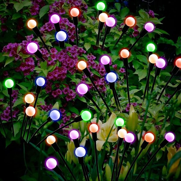 LEDSolar venkovní světlo Světluška multicolor 2 ks, bezdrátové, iPRO, 1W, multicolor barva
