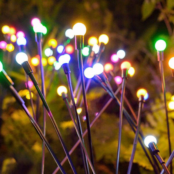 LEDSolar venkovní světlo Světluška multicolor 2 ks, bezdrátové, iPRO, 1W, multicolor barva