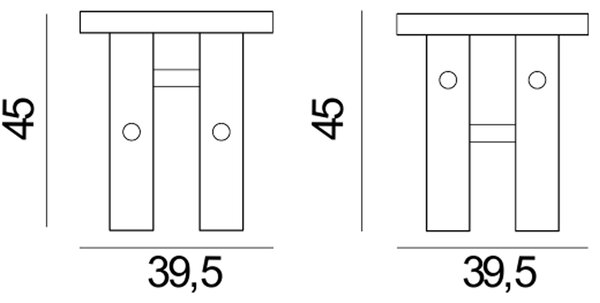 Normann Copenhagen designové stoličky Fyr Stool