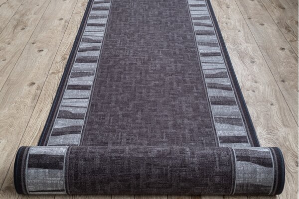 Associated Weavers Běhoun pogumovaný LINEA 97 šedý Šíře: 67 cm