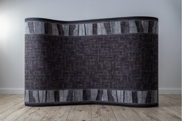 Associated Weavers Běhoun pogumovaný LINEA 97 šedý Šíře: 67 cm