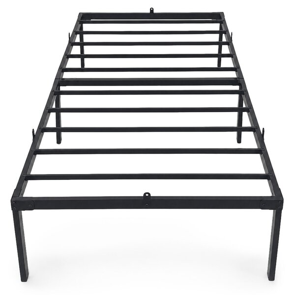 Ak furniture Skládací kovový rám postele Lowa 90x200 černý