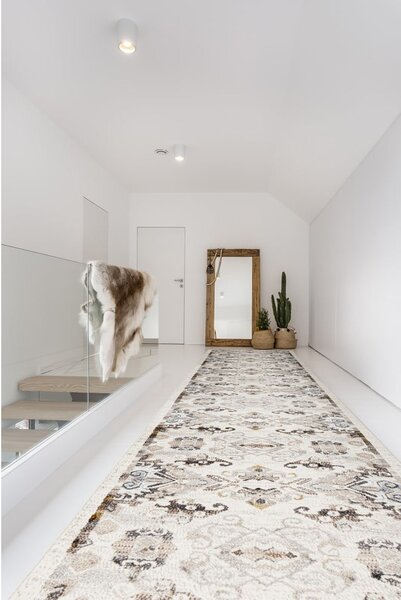 Běhoun slonovinový 80x250 cm Soft Eide – FD