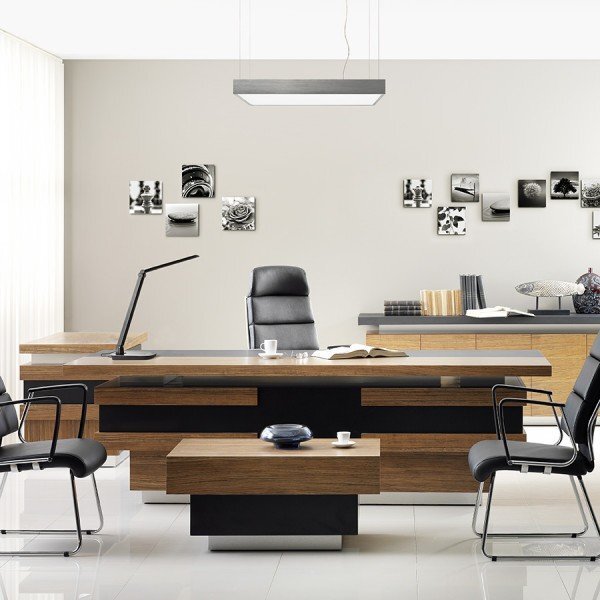 STRUCTURAL LED 55x55 závěsná česaný hliník 230V LED 48W 3000K - RED - DESIGN RENDL