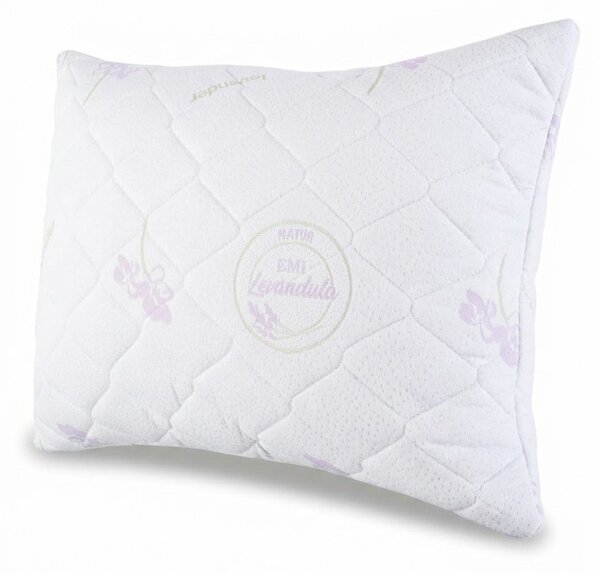 Polštář prošívaný antialergický 50 x 70 cm Lavender EMI 1+1 ZDARMA