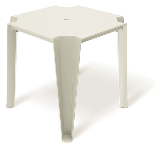 Prosperplast Zahradní jídelní stůl LOTTIES 77,5x77,5x76,5 cm béžový